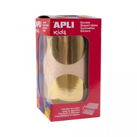 GOMETS APLI METALIZADOS ROLLO 59h CIRCULO Ø 45 mm