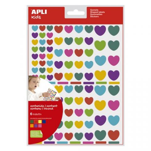 GOMETS APLI  BOLSA 6h REMOVIBLE CORAZON MULTICOLOR