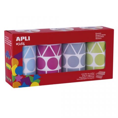 GOMETS APLI  ROLLO 59h FIGURAS GEOMETRICAS SURTIDA