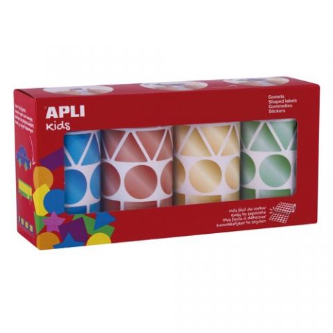 GOMETS APLI  ROLLO 59h FIGURAS GEOMETRICAS SURTIDA