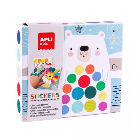 STICKERS GAME RS APLI KIDS CAJA CARTON OSO