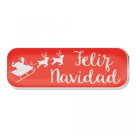 ETIQUETAS REGALO ADH. HOLOGRAFICAS ROLLO  250 uds.