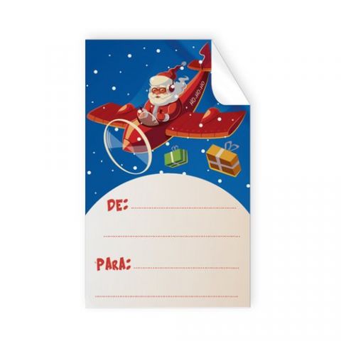 ETIQUETAS REGALO ADH. ROLLO  250 uds. 50x30 NOMBRE