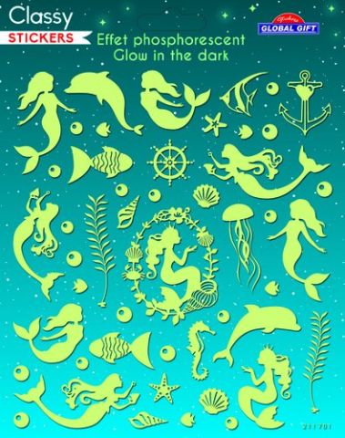 STICKERS GRUPO GLOBAL GIFT BOLSA 1h CLASSY SIRENAS