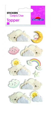 STICKERS GRUPO GLOBAL GIFT BOLSA 1h TOPPER SCRAP &