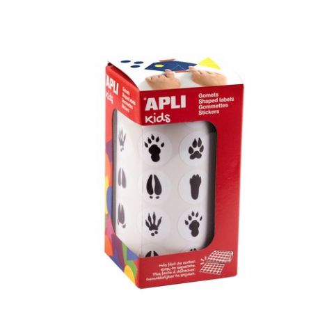 GOMETS APLI ROLLO 30h HUELLAS ANIMALES 20mm 900 ud