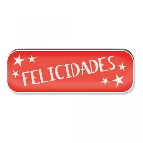 ETIQUETAS REGALO ADH. HOLOGRAFICAS ROLLO  250 uds.