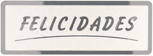 ETIQUETAS REGALO ADH. ROLLO  300 uds. 50x18 
