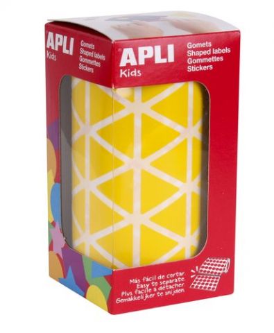 GOMETS APLI  ROLLO 59h TRIANGULO 20 mm AMARILLO 2.