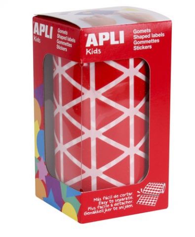 GOMETS APLI  ROLLO 59h TRIANGULO 20 mm ROJO 2.832