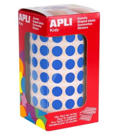 GOMETS APLI  ROLLO 59h CIRCULO Ø 10,5 mm AZUL 5.19