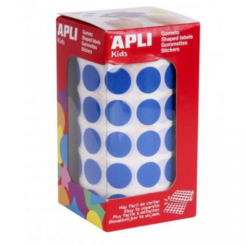 GOMETS APLI  ROLLO 59h CIRCULO Ø 15 mm AZUL 2.832