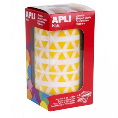 GOMETS APLI  ROLLO 59h TRIANGULO 10,5 mm AMARILLO