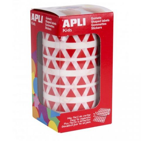 GOMETS APLI  ROLLO 59h TRIANGULO 10,5 mm ROJO 6.13