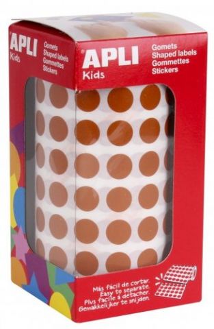 GOMETS APLI  ROLLO 59h CIRCULO Ø 10,5 mm MARRON 5.