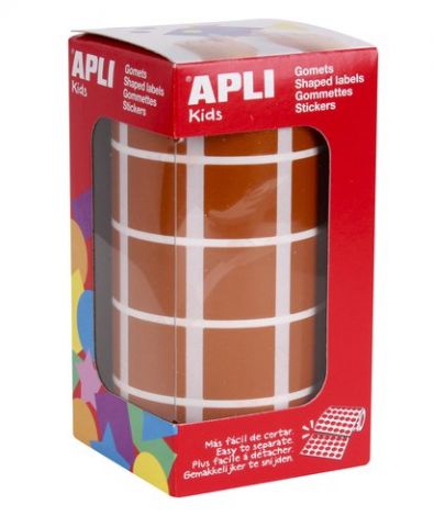 GOMETS APLI  ROLLO 59h CUADRADO 20 mm MARRON 1.770