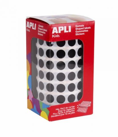 GOMETS APLI  ROLLO 59h CIRCULO Ø 10,5 mm NEGRO 5.1