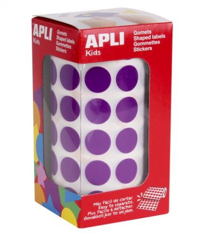 GOMETS APLI  ROLLO 59h CIRCULO Ø 15 mm LILA 2.832