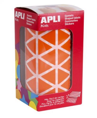 GOMETS APLI  ROLLO 59h TRIANGULO 20 mm NARANJA 2.8