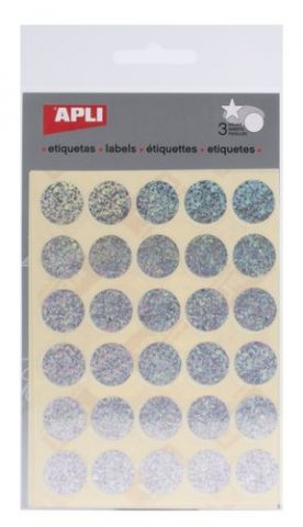 GOMETS APLI METALIZADOS BOLSA 3h CIRCULO Ø 20 mm H