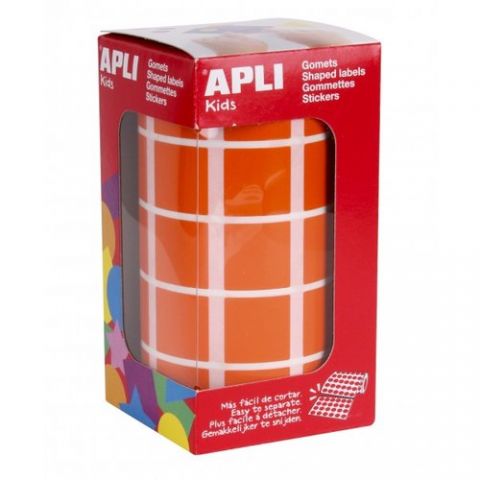 GOMETS APLI  ROLLO 59h CUADRADO 20 mm NARANJA 1.77