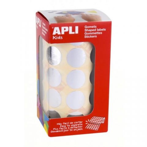 GOMETS APLI METALIZADOS ROLLO 59h CIRCULO Ø 20 mm