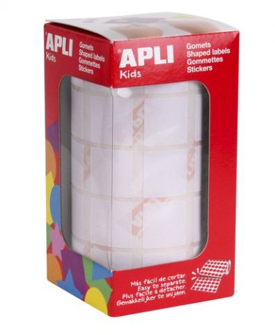 GOMETS APLI  ROLLO 59h CUADRADO 20 mm BLANCO 1.770