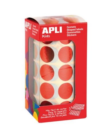 GOMETS APLI METALIZADOS ROLLO 59h CIRCULO Ø 20 mm