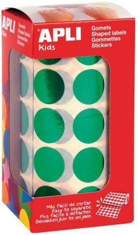 GOMETS APLI METALIZADOS ROLLO 59h CIRCULO Ø 20 mm