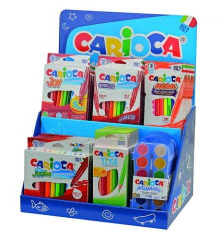 LOTE CARIOCA SCHOOL
 7x 40569 CARIOCA JUMBO ESTUCH