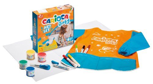 SET CARIOCA BABY CREATOR 12 pcs
 1x DELANTAL IMPER
