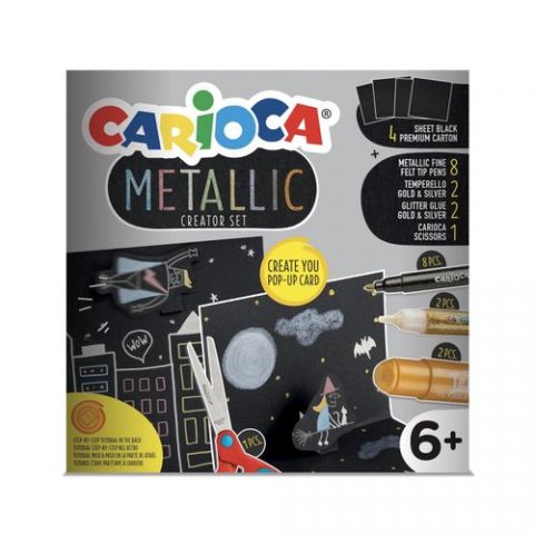 SET CARIOCA METALLIC POP UP CREATOR 17 pcs
4x HOJA