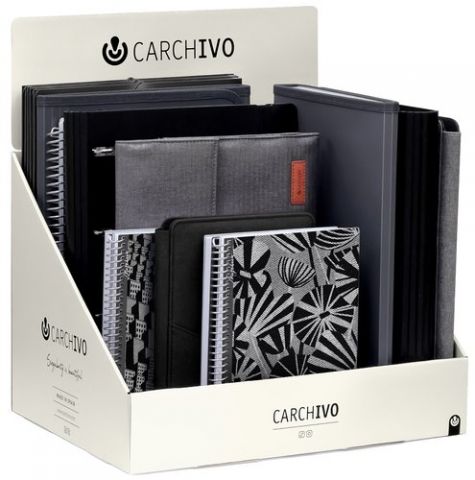 EXPOSITOR CARCHIVO CAPSULE GAMA BLACK EDITION SURT