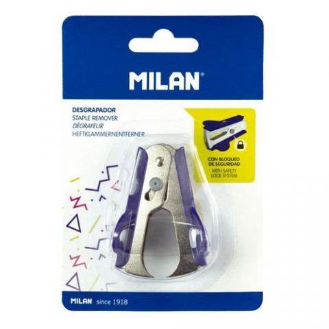 EXTRAGRAPAS MILAN PINZA SERIE ACID AZUL EN BLISTER