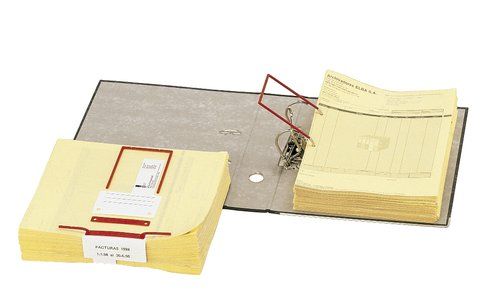 ENCUADERNADOR ELBA D-CLIP PERF.ESTANDAR 80 mm CAJA