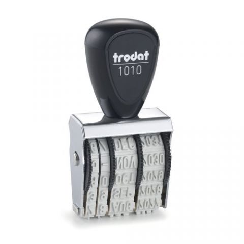 FECHADOR ent.MANUAL TRODAT 1010 4 mm.