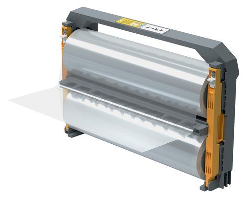 FILM PLASTIF. GBC FOTON 125µ RECARGABLE BRILLO (ha