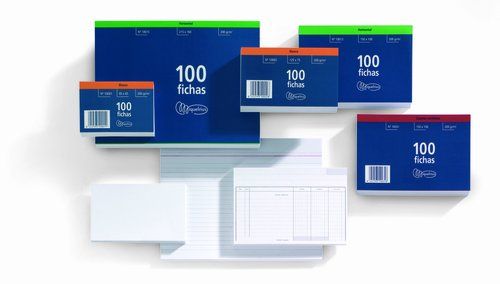 FICHAS MIQUELRIUS RAYADAS  65x95mm  (Nº1) paquete