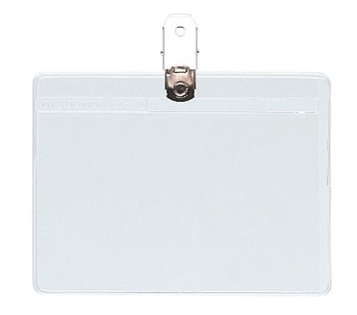FUNDA DISTINTIVO GRAFOPLAS PVC 200µ con PINZA 57x9