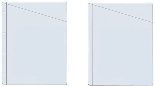 FUNDA para PLANOS GRAFOPLAS PVC 100µ A4 CORTE DIAG