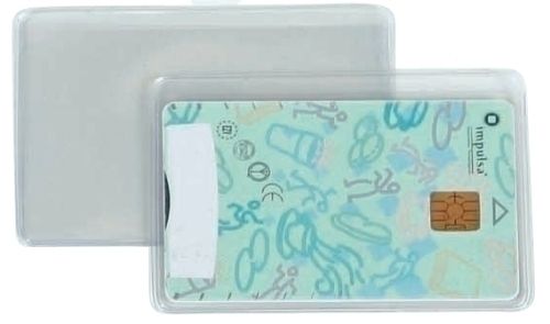 FUNDA PORTACARNET IBERPLAS PVC 150µ REBAJE CRISTAL