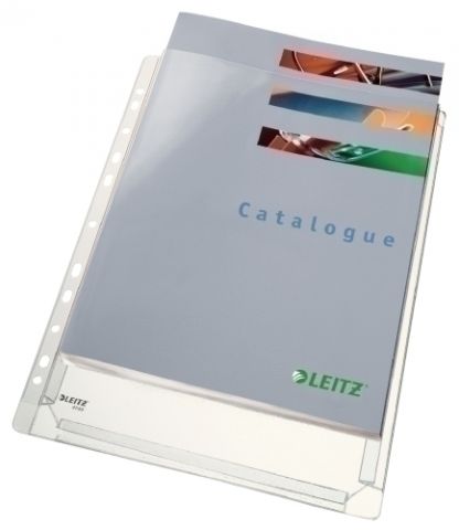 FUNDA MULTITALADRO FUELLE LEITZ 20mm PVC 170µ LISO