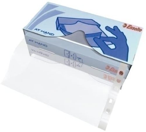 FUNDA MULTITALADRO ESSELTE PP  40µ PL.NJ. A4 11 TA