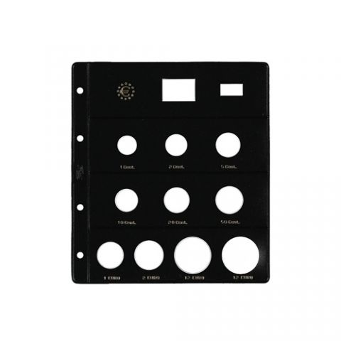FUNDA para ALBUM de MONEDAS PARDO tipo CLARABOYA E