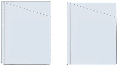 FUNDA para PLANOS GRAFOPLAS PVC 100µ A4 CORTE DIAG