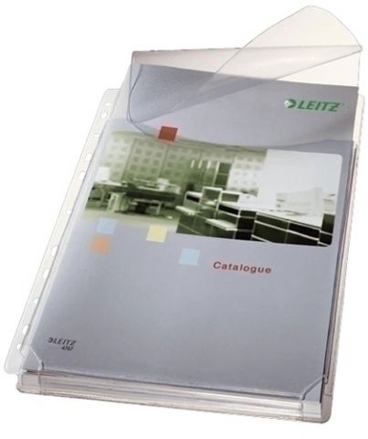 FUNDA MULTITALADRO FUELLE LEITZ 20mm PVC 170µ LISO