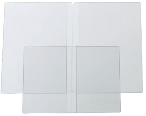 FUNDA PORTACARNET IBERPLAS PVC (MENUS) 200µ PL.NJ.