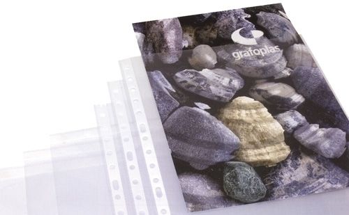 FUNDA MULTITALADRO GRAFOPLAS PP  70µ LISO A4 11 TA