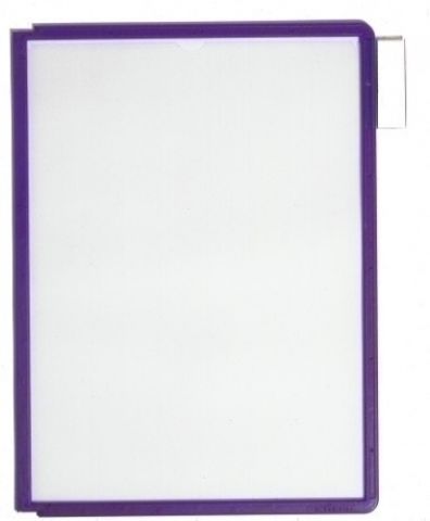 FUNDA DURABLE SHERPA A4 con MARCO VIOLETA PAQUETE