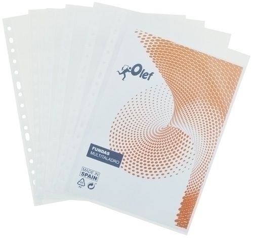 FUNDA MULTITALADRO OLEF PP  90µ PL.NJ. Fº 16 TAL.R